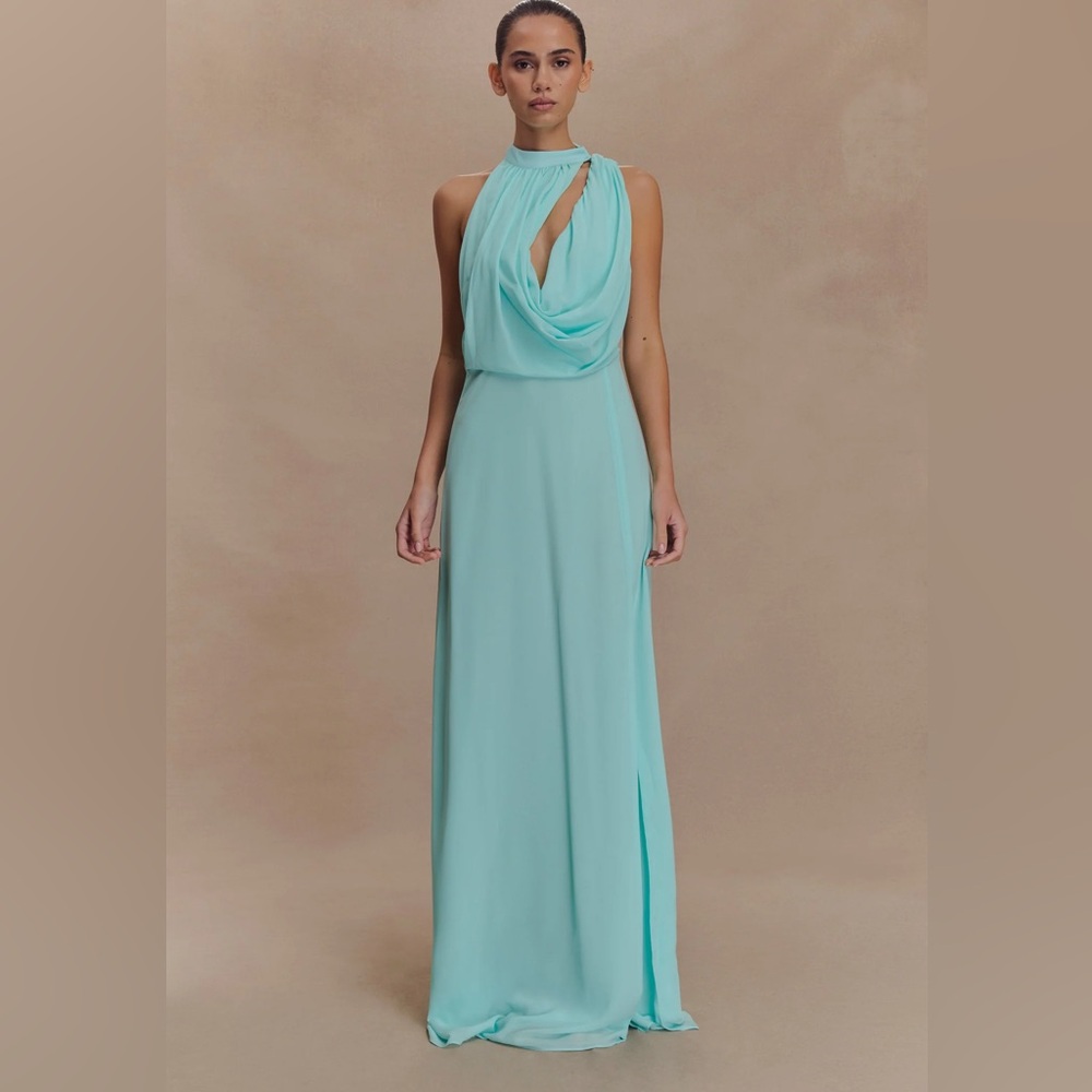 Brand New- Meshki ‘Galia’ Halter Maxi Dress